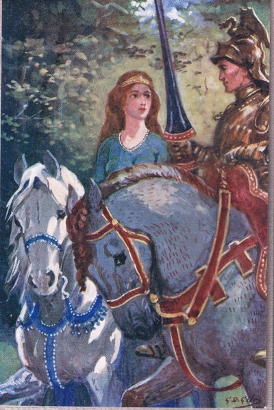 Das Reim der freudigen Wache: Mit ihr durch die Lyonesse ritt ich, aus Gedichte von Adam Lindsay Gordon, veröffentlicht von T. N. Foulis, 1912 von Godfrey Douglas Giles